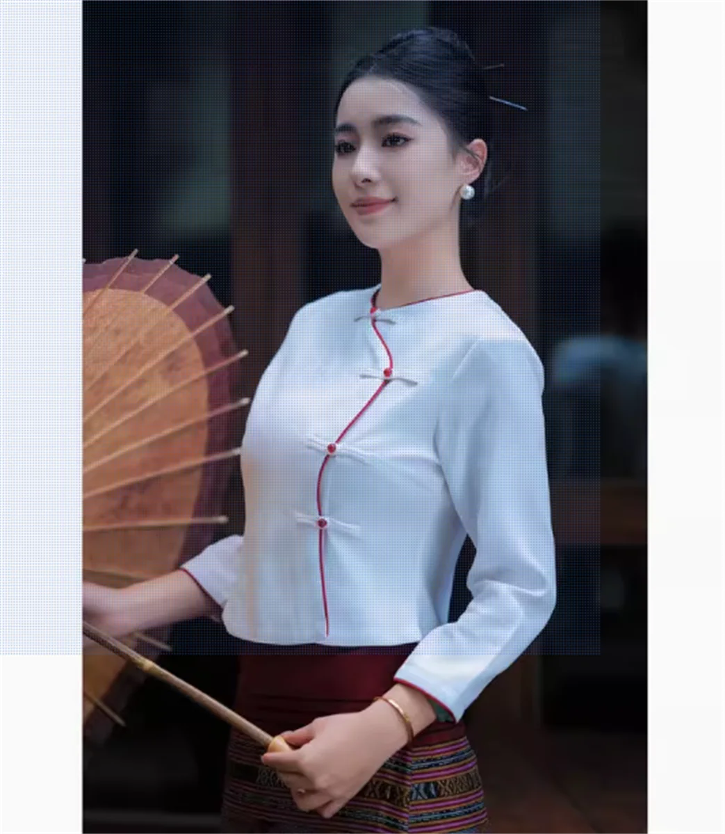 Xishuangbanna Dai ethnic group's spring and summer new style women's clothing temperament women's half skirt