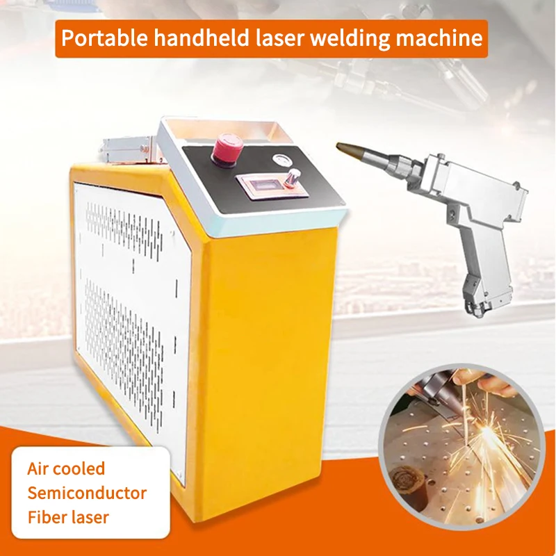 SCH-X-300W Handheld Las er Welder Portable Air-Cooled Fiber Welding Machine Stainless Steel Metal Alloy Soldering Equipment 220V