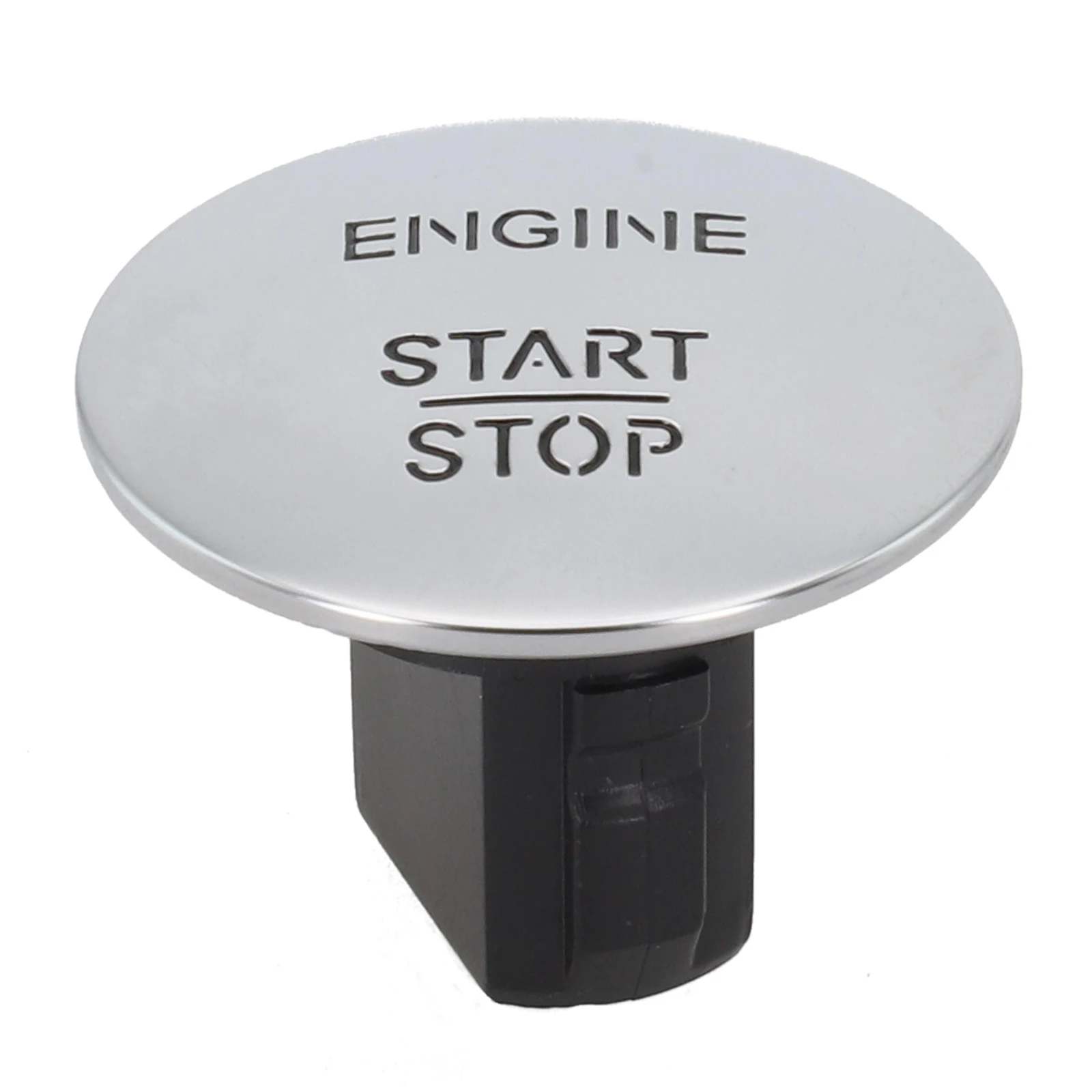 Engine Start Stop Button Keyless Go Start Button Durability And Reliability Chrome Black Car Customization For Mercedes Vehicles