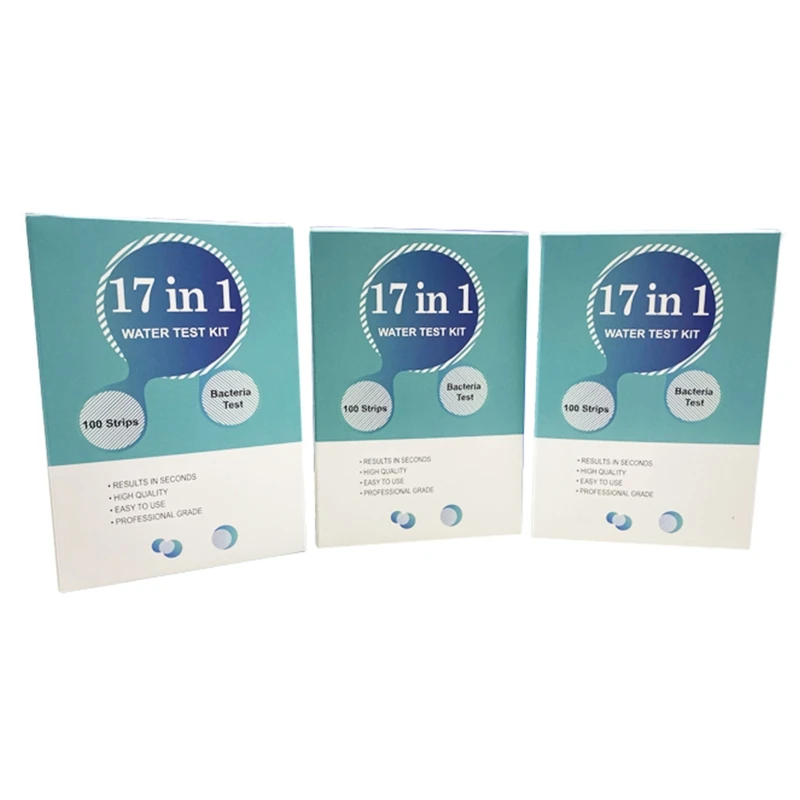 100 Pcs Purity Test Strips for Aquarium, Pool, Well & Tap Water