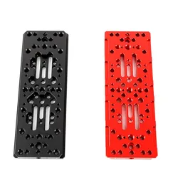 220mm Wide Track Guide Star Track Equatorial Gauge Hat Tail Plate Telescope Accessories Black/Red
