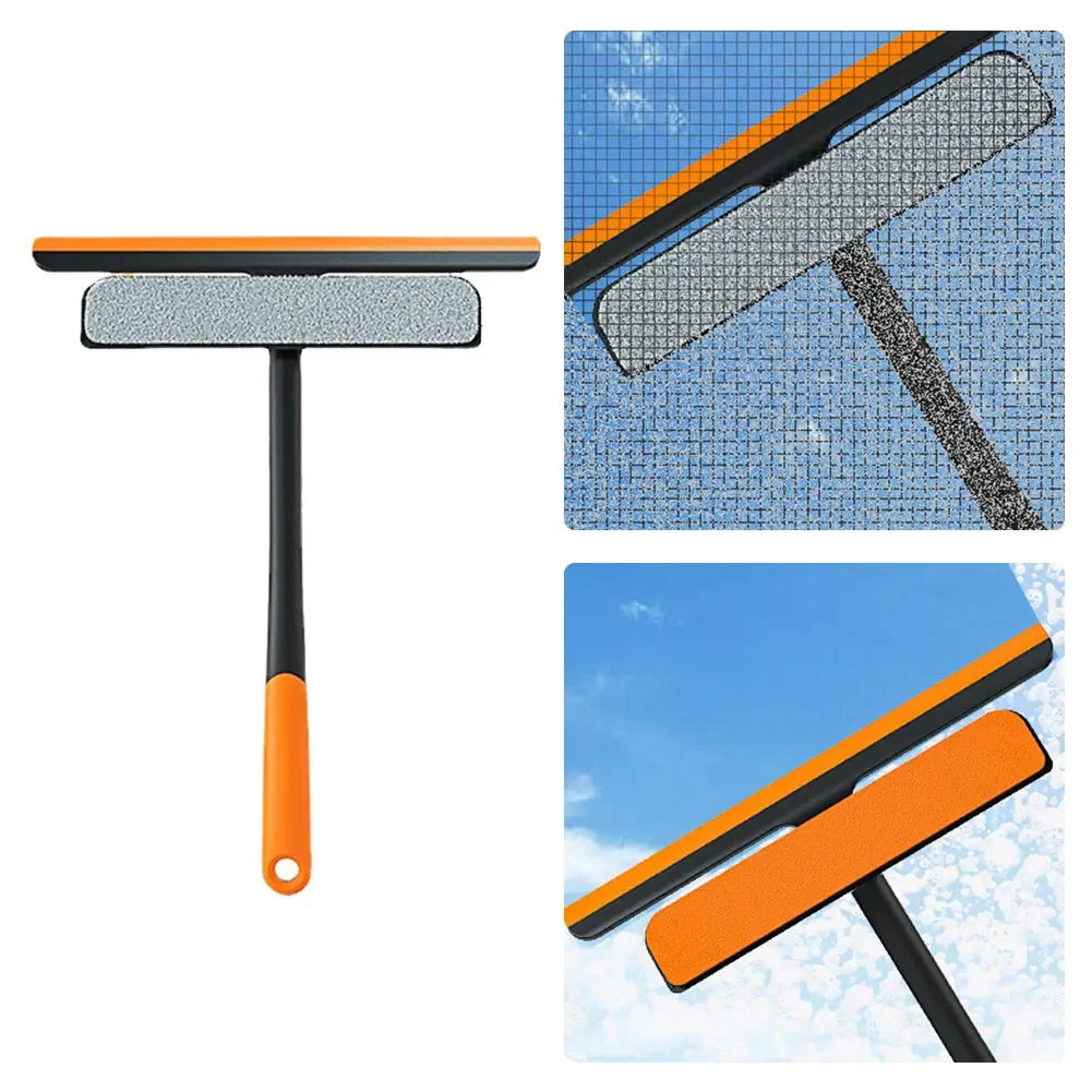 Bathroom Shower Squeegee Household Glass Wiper Window Mirror Silicone Scraper Shower Doors Hanging Squeegee Holder Cleaning Tool