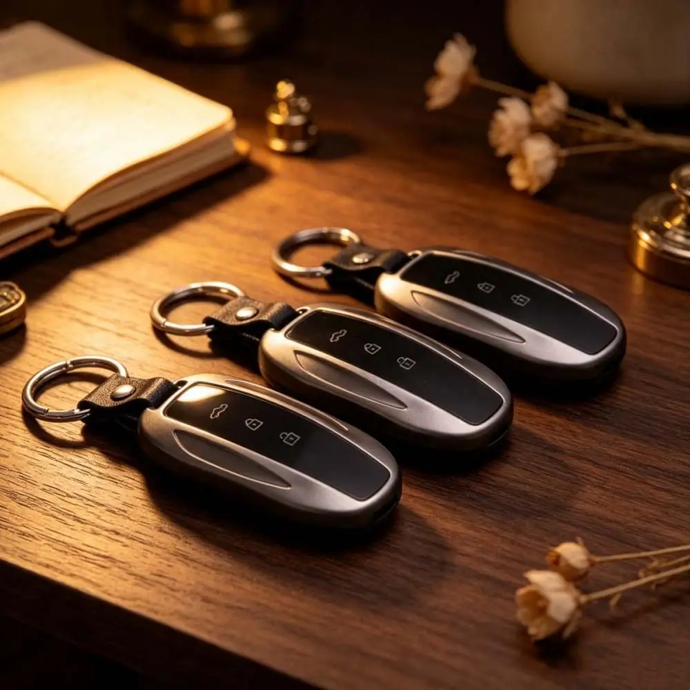 Electric Car Key Prank Toy Practical Jokes Keychain Funny Trick Toys Interesting Interactive Toy Shock Car Key for Friends