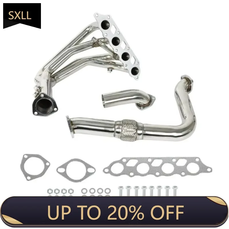 

SXLL2000-20042.0L 121 I4 High Flow Exhaust Header T304 Stainless Steel Exhaust Manifold Header Washer Kit