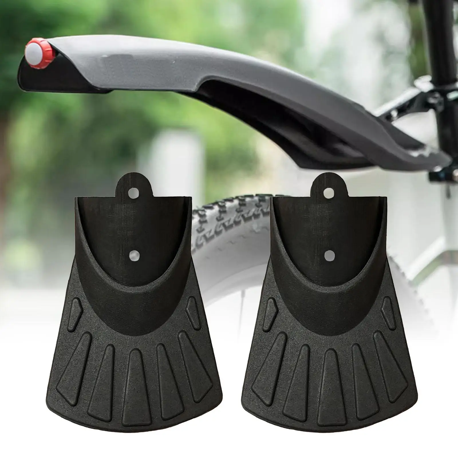 2x Bike Fender Protection Cover Bicycle Mud Fender Protector Practical