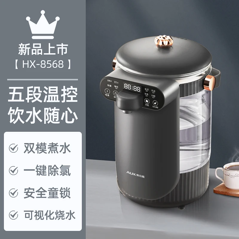 가정용 자동 온도 조절 온수 주전자, 전기 유리 물병, 지능형 자동 난방, 열 보존 통합