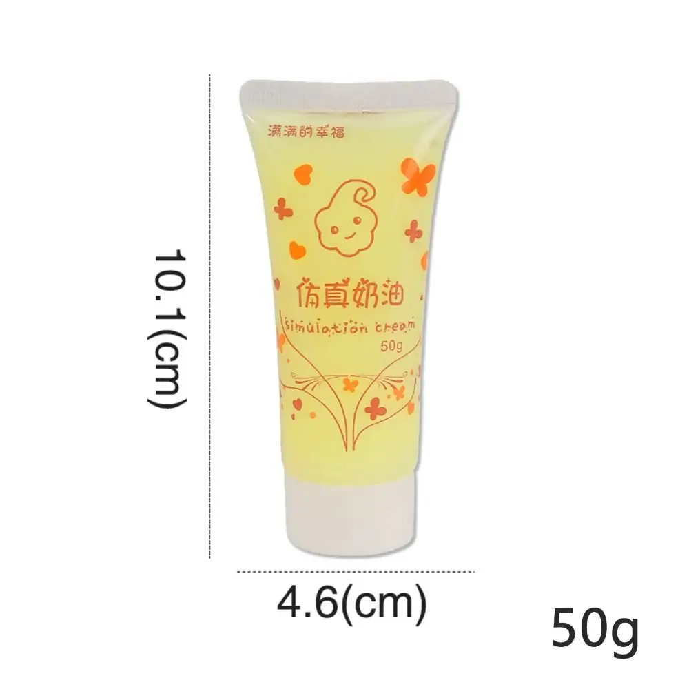 Simulation Glue Luminous Cream Glue Guka Glue Resin Cream Fake Whipped Clay Glue Fluorescent Goo Card Glue Diy Craft Soft Clay