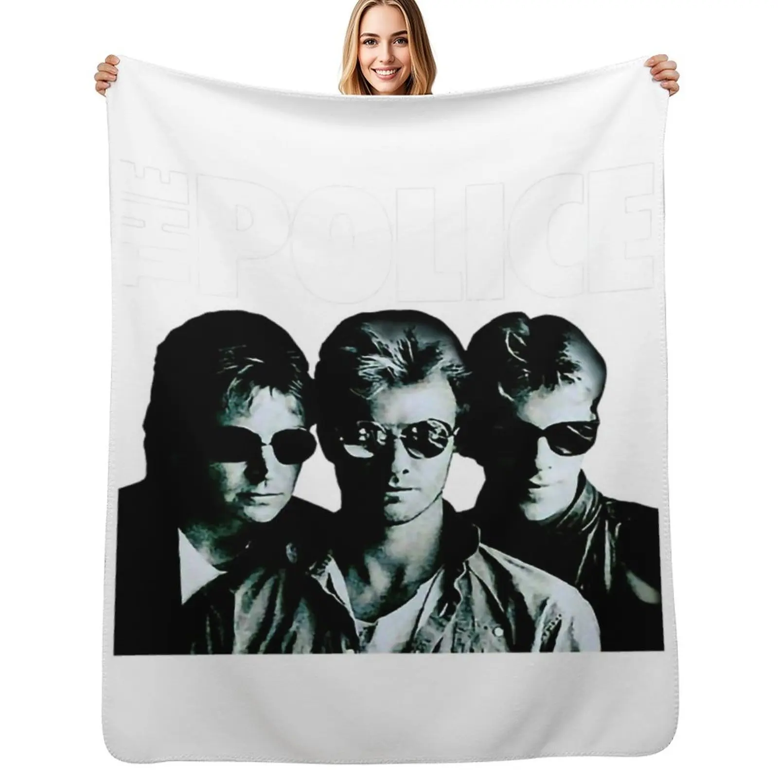 

The Police T-ShirtThe Police __ Classic Rock Throw Blanket Plush Fuzzy Cozy Blanket for Couch Sofa