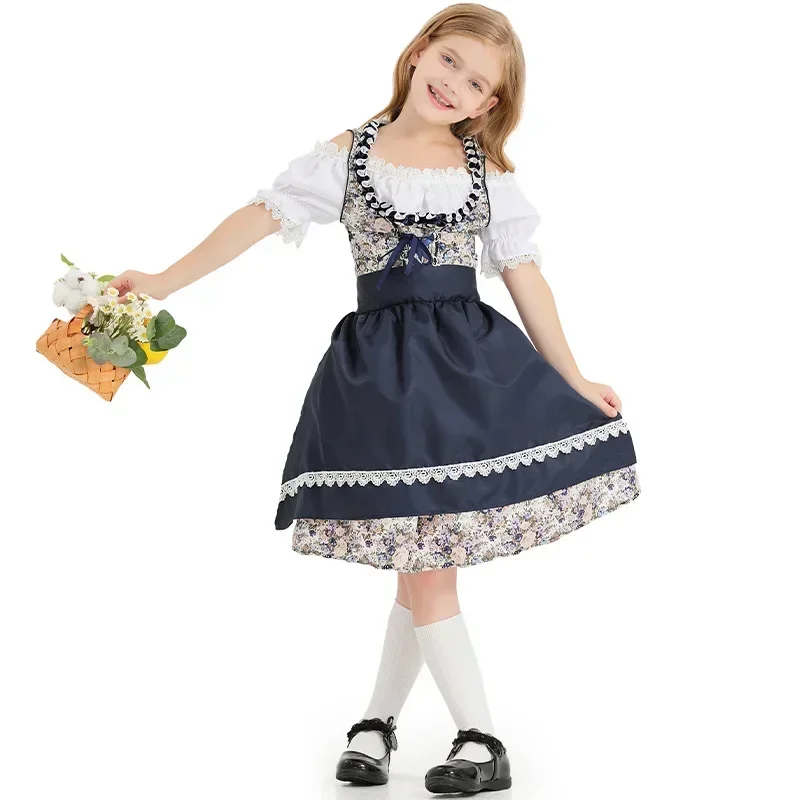 

German Oktoberfest Children's Beer Dress Traditional Holiday Dress