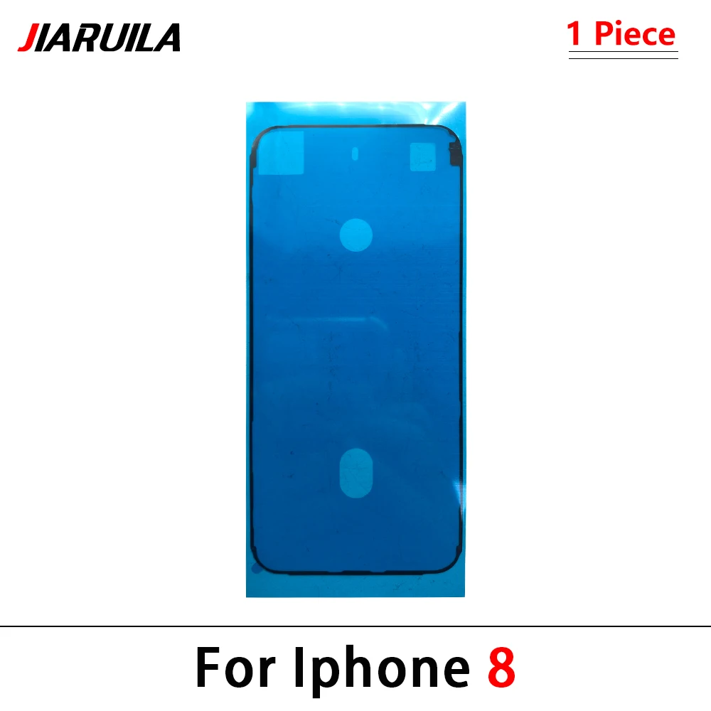 For Iphone 7 8 Plus XS MAX X XR LCD Touch Screen Display Frame Waterproof Pre-Cut Adhesive Glue Tape Sticker Replacement Parts