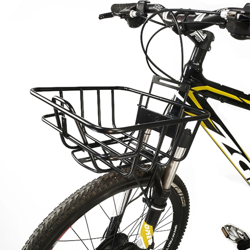 Bicycle Front and Rear Basket Mountain Bike Front Storage Basket Electric Folding Bicycle Rear Quick Release Basket Universal