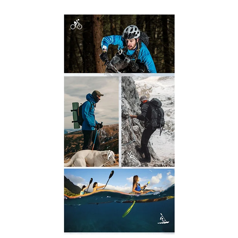 HFES Silicone Neck Hold Mount For Gopro Hero 11 10 9 8 Insta360 DJI Osmo Action Ergonomic Mount Bracket Size L Durable