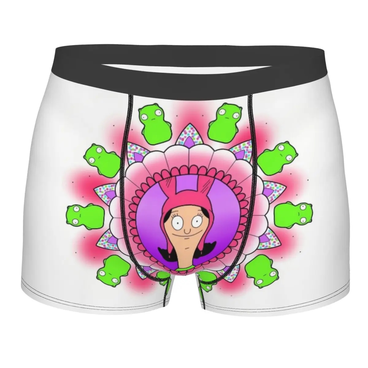 

Custom Novelty Bob's Burgers American Animation Boxers Shorts Panties Male Underpants Stretch Briefs Underwear