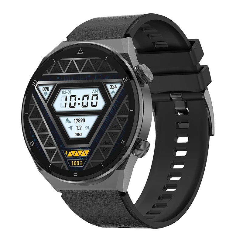 

Business Men'S Smartwatch Sports AMOLED 454*454 Screen NFC Access Control Bluetooth Call Clock Heart Rate Waterproof 2022