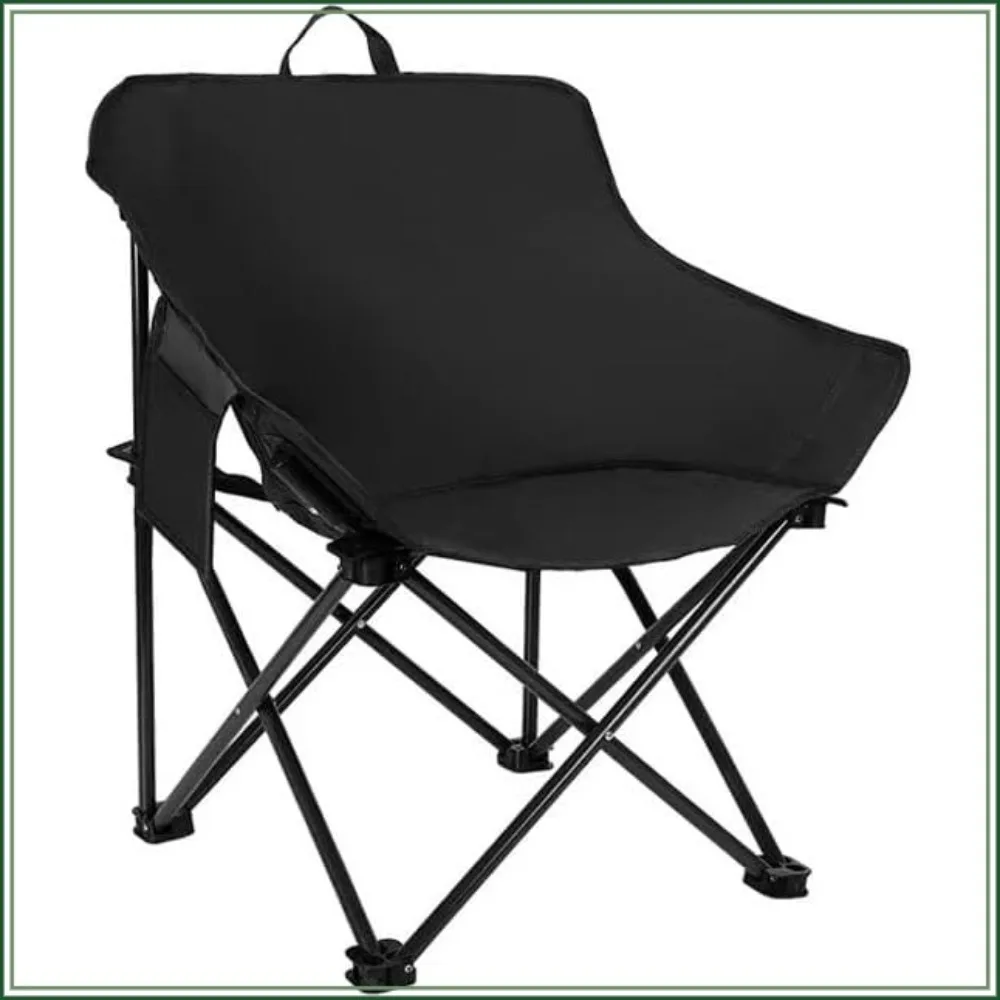 

Ultralight Folding Camping Chair, Portable Outdoor Backpacking Chair with Carry Bag for Fishing, Hiking, Picnic, Beach, Concert