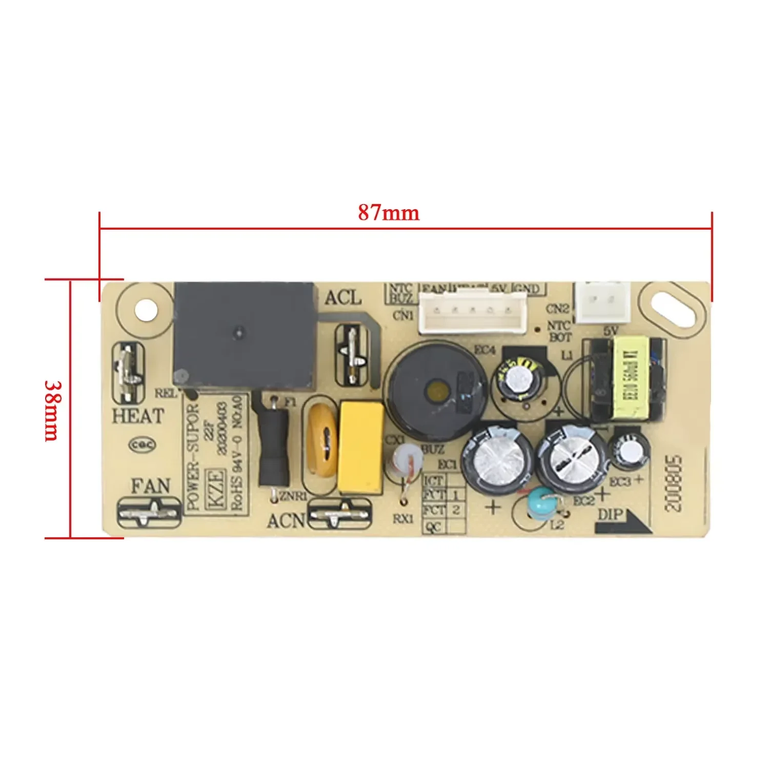 Replacement Air Fryer Board Circuit board for Supor electric oven control board KD30DQ815/KD40DQ817 Power supply motherboard