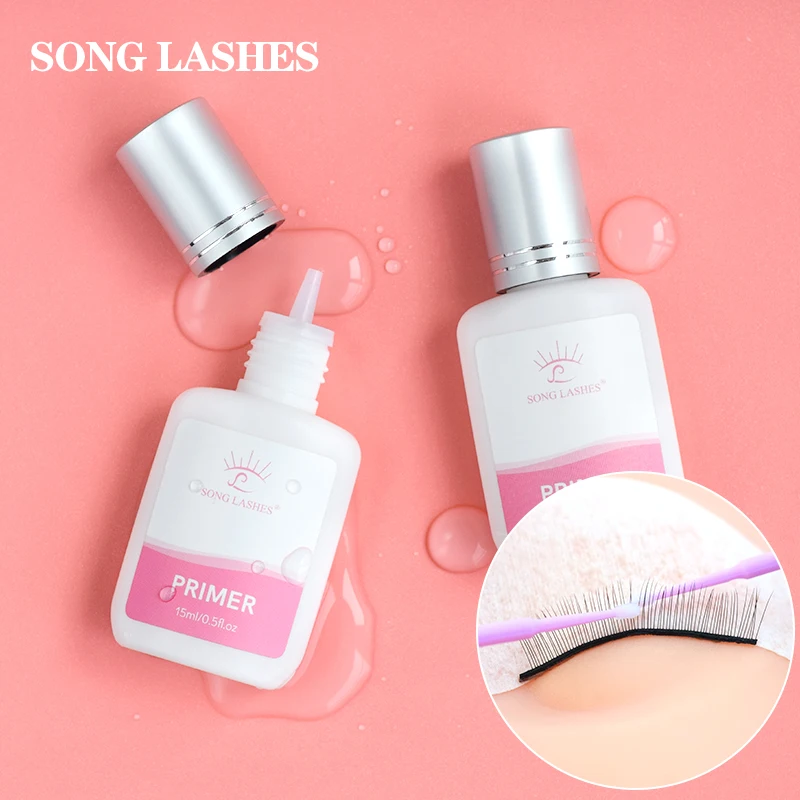 

SONGLASHES One Pcs Glue Primer For Eyelash Extension Pretreatment Liquid Adhensive For Lash Application Extension Time