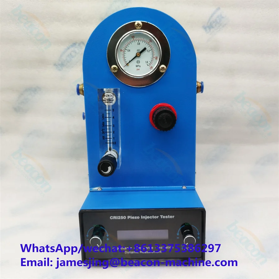 Diesel CRI250 Piezo Common Rail Injector Tester with flow meter sets