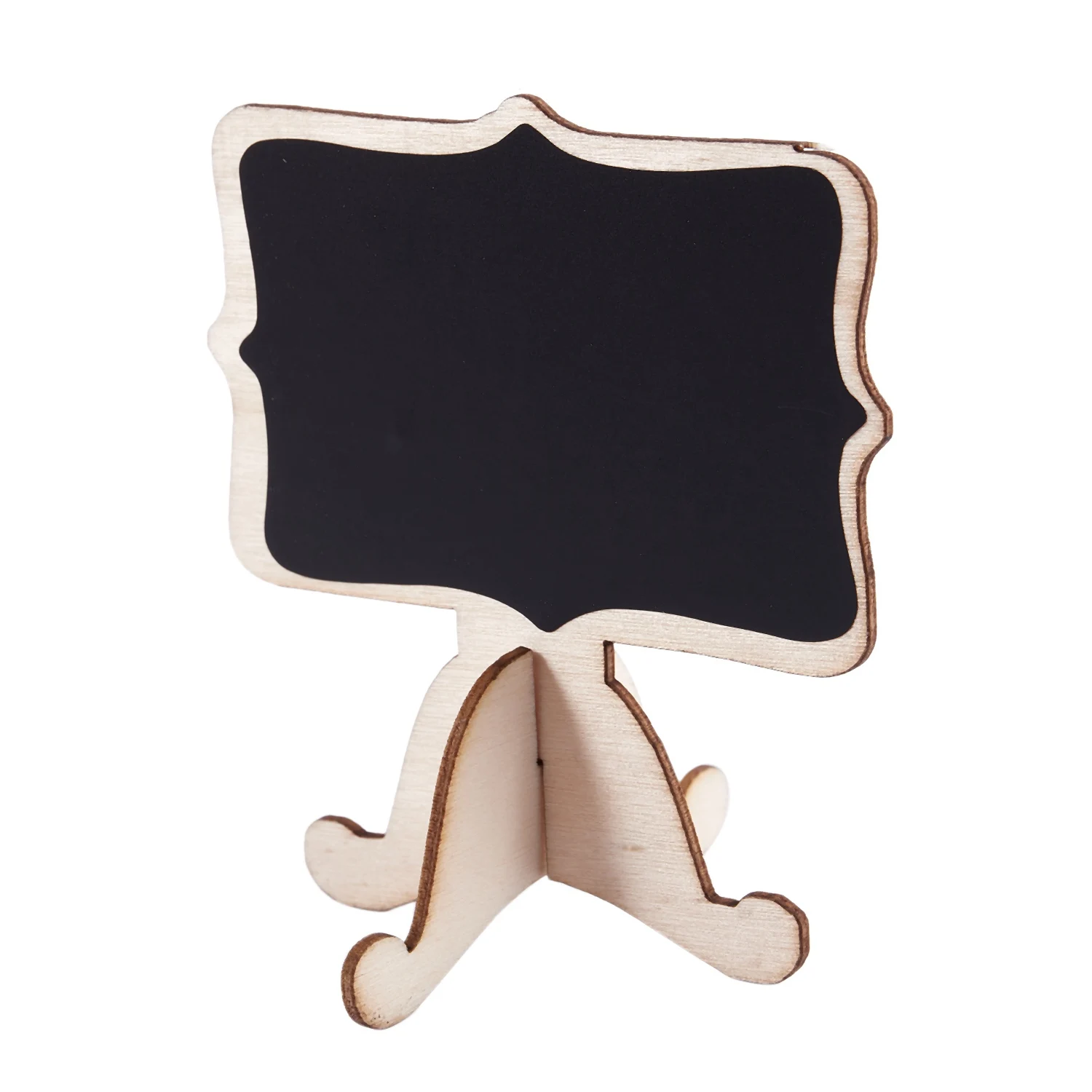 ADP-10 Pcs Mini Wooden Small Wedding Blackboard Message Table Number Chalkboard