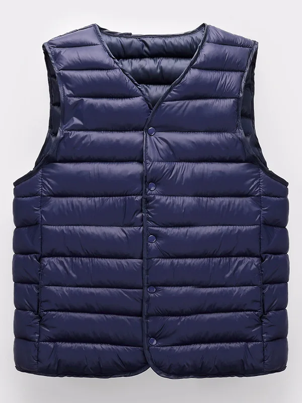 

Однотонный мужской жилет на пуговицах, приталенный, повседневный, базовый, от китайского производителя, тонкий, стандартного кроя