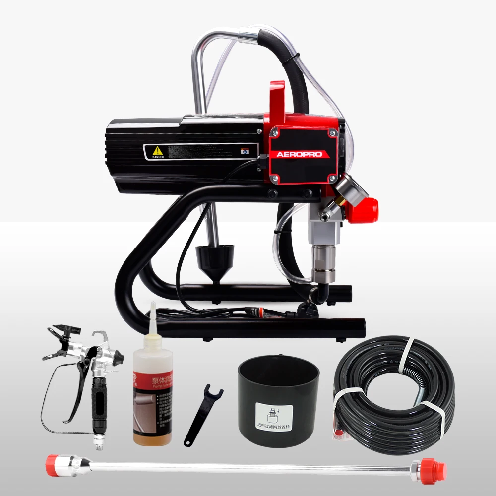 450 220V Professional Electric Airless Paint Sprayer Machine with 3300PSI Max Pressure and 517 Nozzle Size