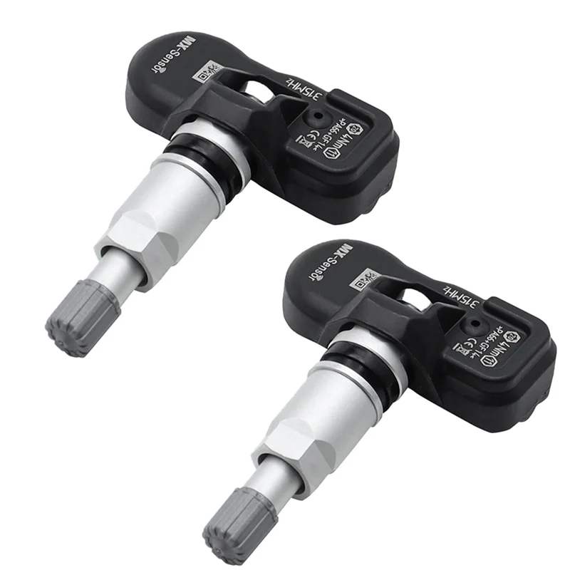 TPMS Tire Pressure Sensor 315Mhz Universal 2Pcs Programmable For Autel TS408 TS508 ITS600 MX Sensor Monitor TPMS Sensor