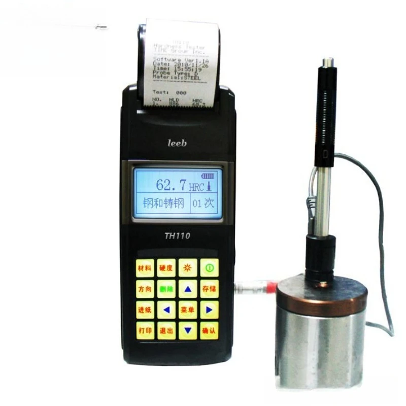 

Cost-effective with printed Leeb hardness tester, handheld and portable