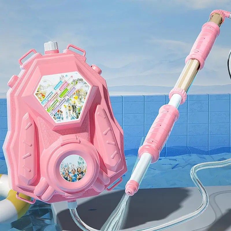 Water Pool Toys Leakproof Water Toy Injector Outdoor Water Toys Large Capacity Summer Outdoor Toy Long-Range Water Squirters