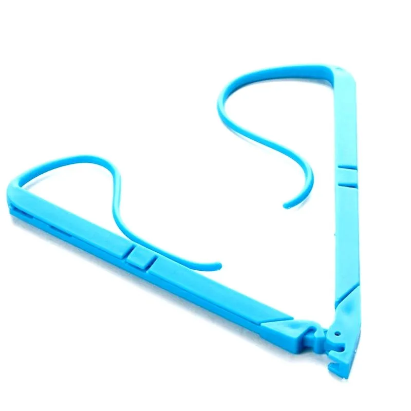 1pc Folding Bookshelf Storage Rack Holders Bookend Book Clip Read Office Organizer Tool