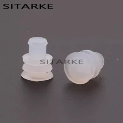 100 Pcs Blind Sealed Waterproof 6.0 MM Automotive Plug Silicone Rubber Seal Wire Seals 828922-1