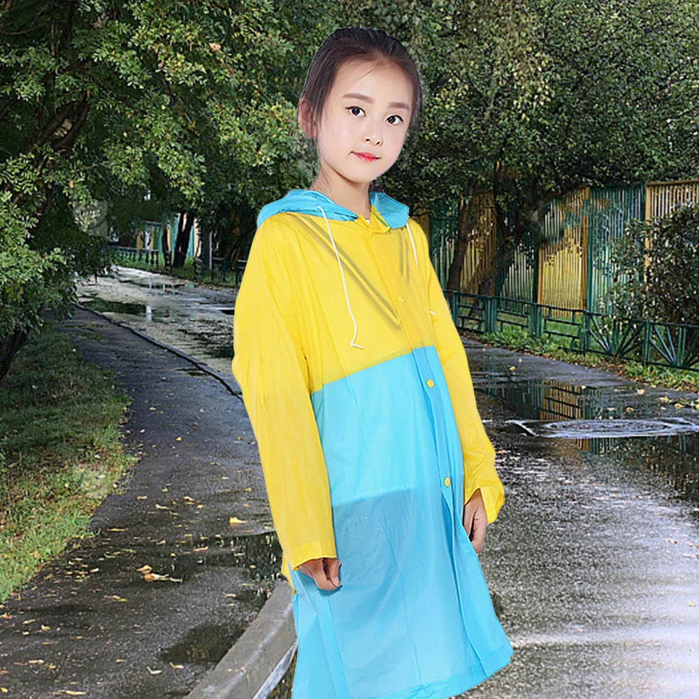 Creative Cartoon Kids Raincoat Non-disposable Waterproof Rain Coat Durable Convenient Endorsement Raincoat Unisex