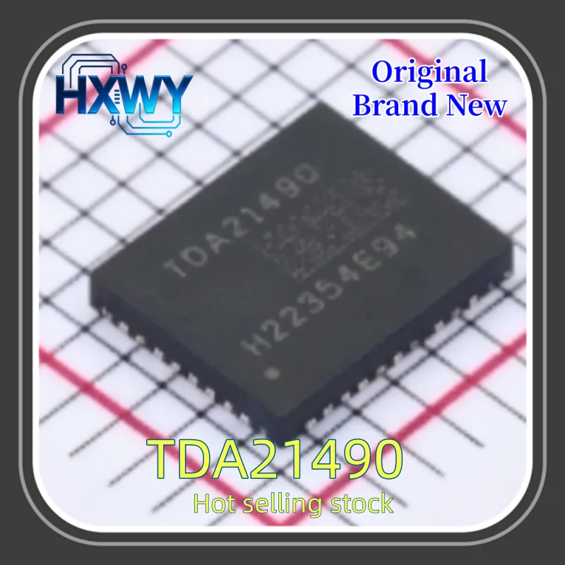 (3/30 pieces) TDA21490 silkscreened 21490 QFN-39 gate driver chip New Electronic Parts Fast Delivery High Quality In Stock