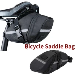 Bicycle Saddle Bag Nylon Waterproof Mountain Road Bicycle Disglement Bag Universal Light Outdoor Riding Supplies Ail Storage Bag