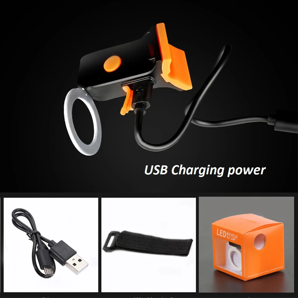 Bicycle Tail Light Cycling Lamp Multi Lighting Modes USB Rechargeable Led Flash Tail Rear Lights MTB Seatpost Bike Accessories image 2
