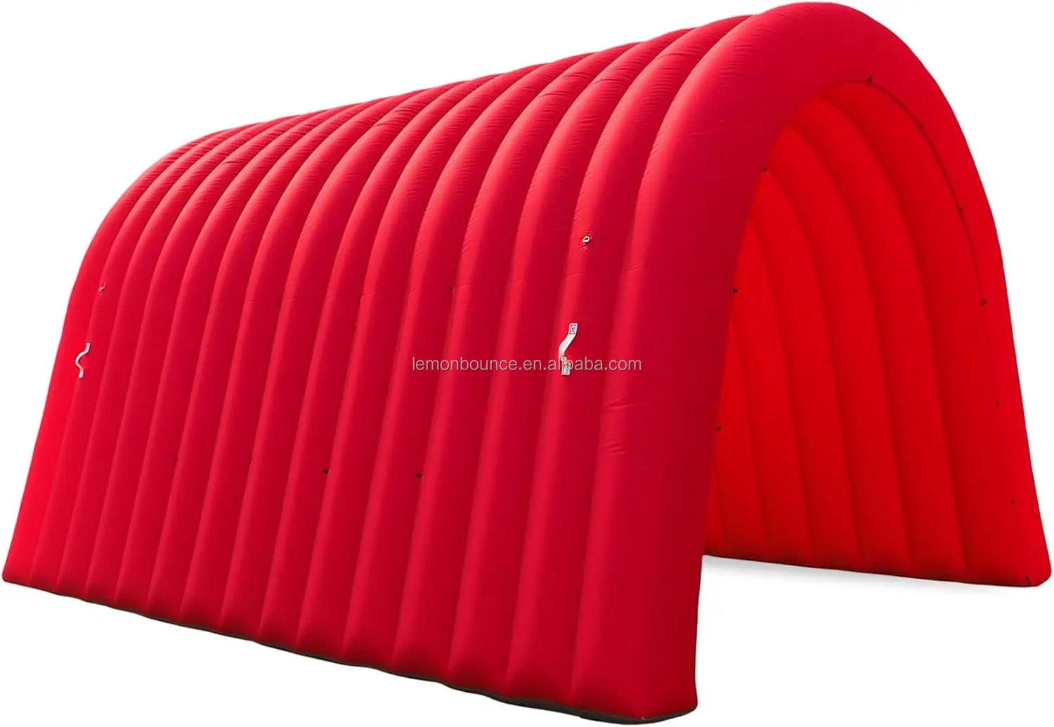 2026 Business Advertising Exhibition Promotion Inflatable Tunnel Tent with Built-In Fan Weather Resistant Commercial Usepromote