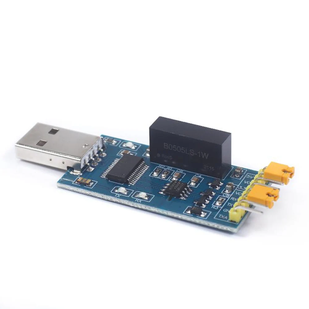 

Taidacent USB to Serial Signal Isolator Adapter FT232RL USB to TTL Board FT232R USB to TTL Uart 3.3V/5V Converter Board