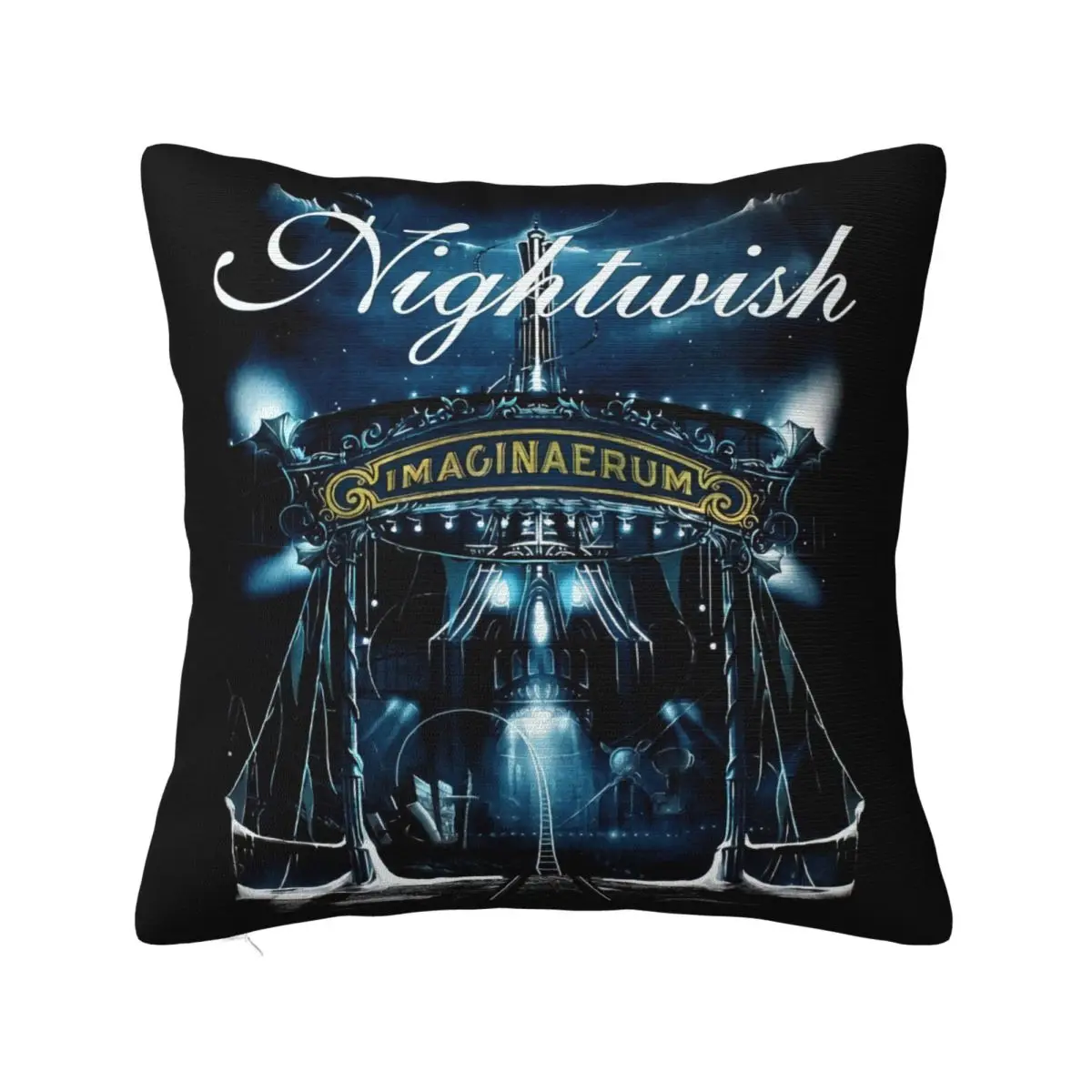 Nightwish Imaginaerum 2011 Symphonic Metal Epica Xandria Tarja New Black Pillow Case