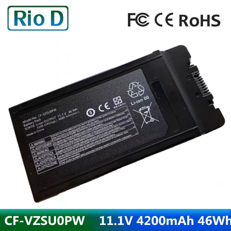 

CF-VZSU0PR CF-VZSU0PW 11.1V 4080mAh 46Wh CF-VZSU0LW CF-VZSU0GW New Laptop Battery for Panasonic CF-54 Toughbook