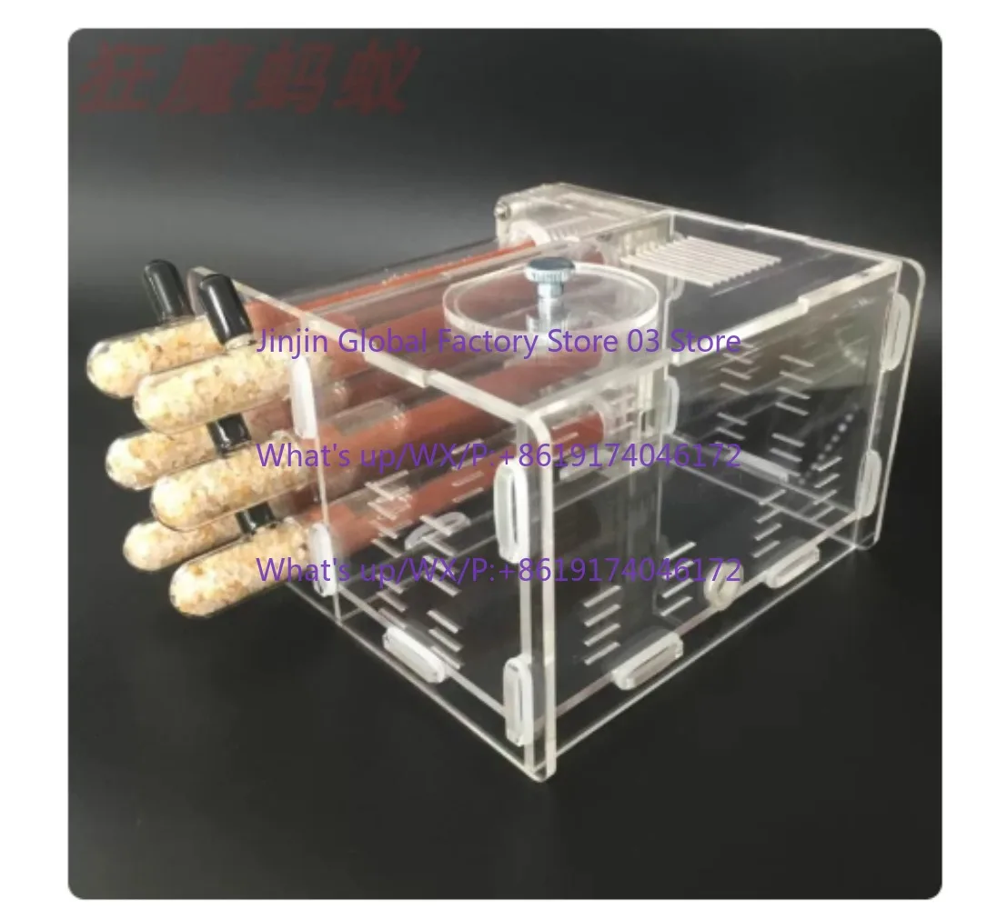 20 caliber 6 test tube nest can be layered and thickened with acrylic board for keeping ant nests. Pet ant nests