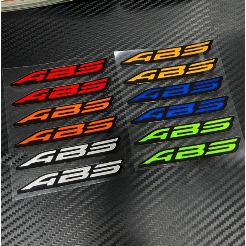 Reflektierender ABS-Bremsaufkleber, wasserdichter Vinyl-Aufkleber, Motorrad-Rennstil, Stoßdämpfer-Gabel-Dekor, bunt
