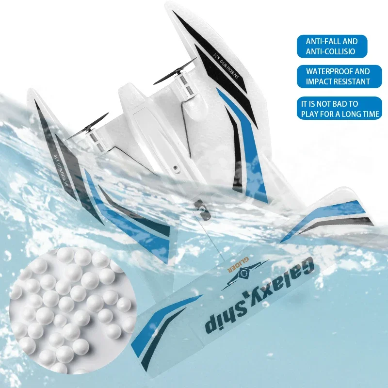 KF603 RC Aliante 2.4G 3CH Mare E Aria RC Aereo Barca EPP Schiuma Acqua Terra Volare Aereo Giocattoli Regalo Per I Ragazzi