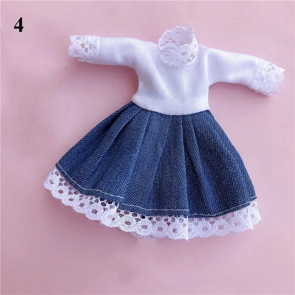 Clothes For Dolls 16cm Bjd OB11 Doll Clothes Hat T-shirt Short 1/8 Accessories Suit Dress Skirt Hoodie Shoes Dressup For Girl