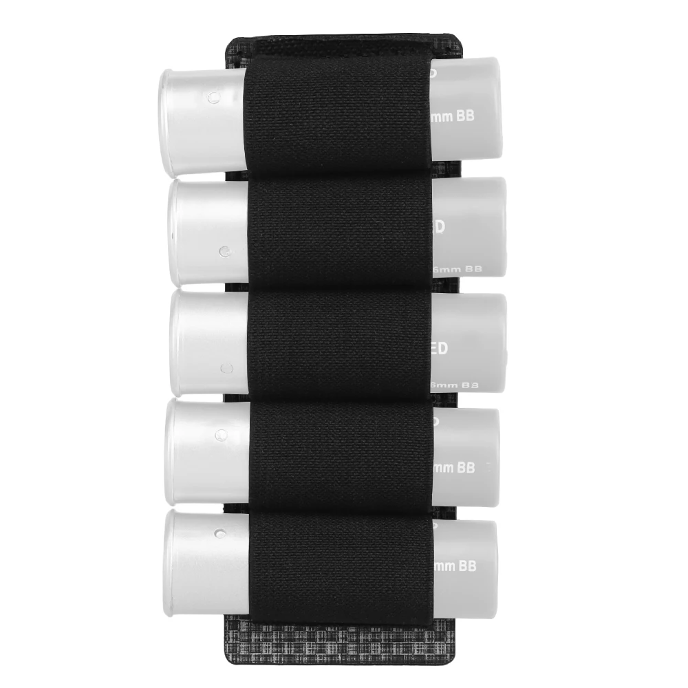 OPHIDIAN Hunting 5 Rounds 12 Gauge Shotgun Ammo Bag Hanging Molle Militar Shotgun Stand Bullet Barrel Accessories
