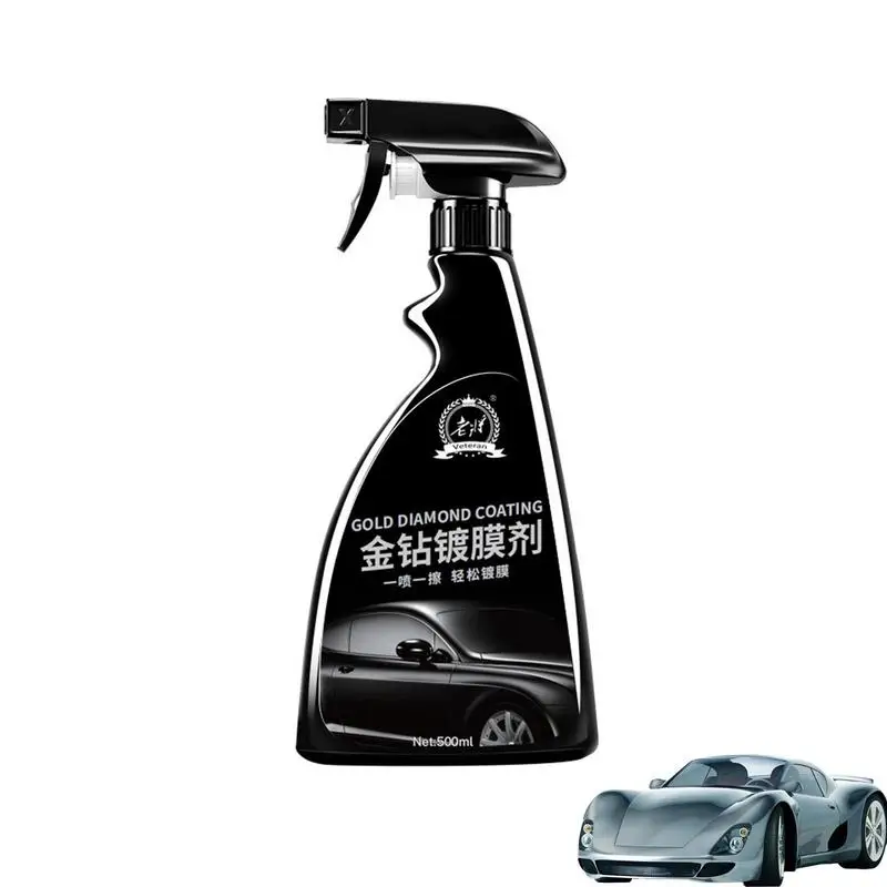 

Hand Spray Auto Coating Agent 16oz Car Cleaner Agent Anti-high Temperature Liquid Car Coating Wet And Dry Anti-Scratch For SUV