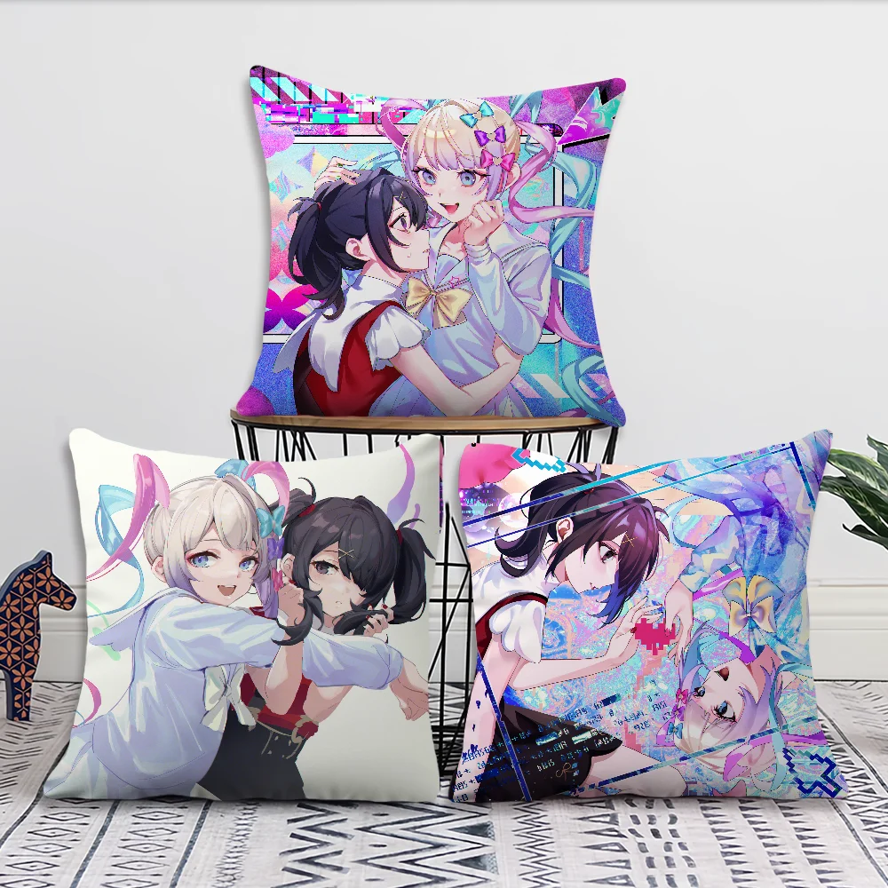 Game N-Needy S-Streamer O-Overload Comfortable Pillow case Car Ornaments Office Living Room Sofa Home Pillow case