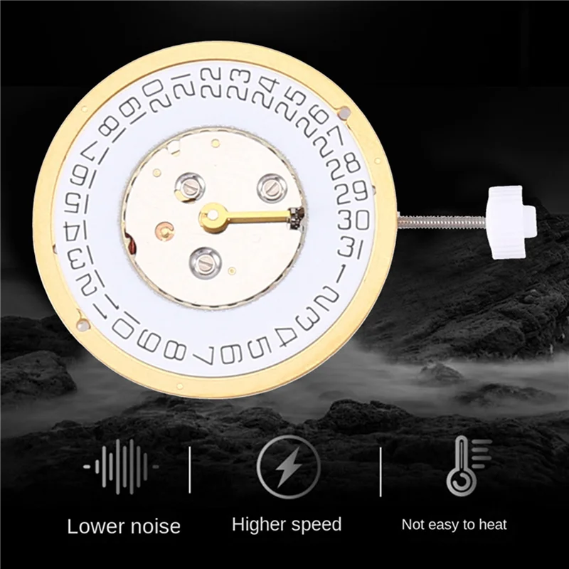 ABMF-2X كوارتز ساعة يد تعمل بالحركة اكسسوارات 6 جواهر ل ISA 220 ساعة يد تعمل بالحركة تاريخ الساعة 3 حركة تقويمية واحدة
