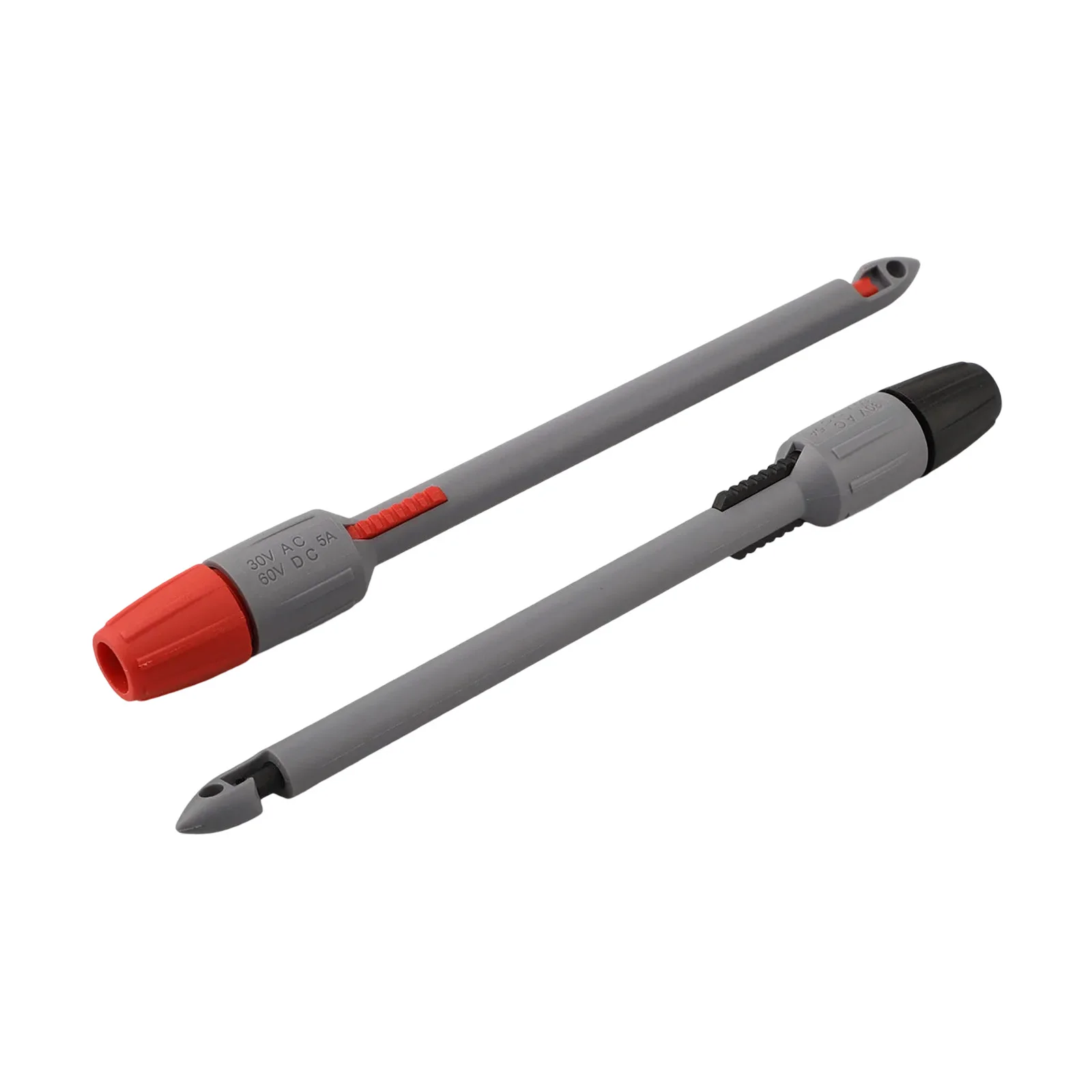2pcs Multimeter Piercing Probe Non-destructive Wire-free Probe Test Pen Heavy Duty Insulation Piercing Clip Set For Electricians