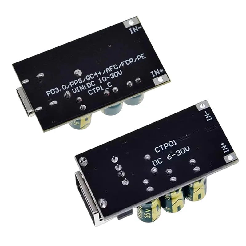 USB Type-C QC3.0 PD3.0 Telefono cellulare PPS Ricarica rapida DC Step Down Modulo di alimentazione per iPhone Modulo fai da te