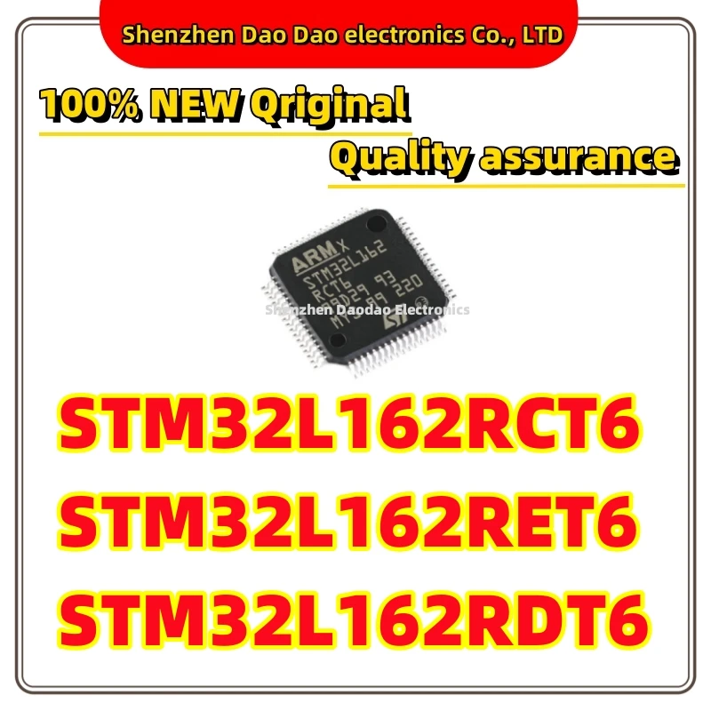 STM32L162RCT6 STM32L162RET6 STM32L162RDT6 LQFP-64 Microcontroller chip IC new original