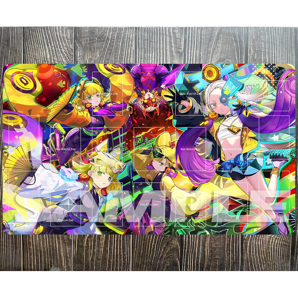 Yu-Gi-Oh Playmat P.U.N.K. YGO KMC TCG YuGiOh PUNK Mat M-340